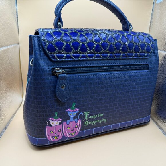 🦇 Vendula London “Cat Dracula’s Haunted House” Mini Grace Bag - Picture 7 of 8